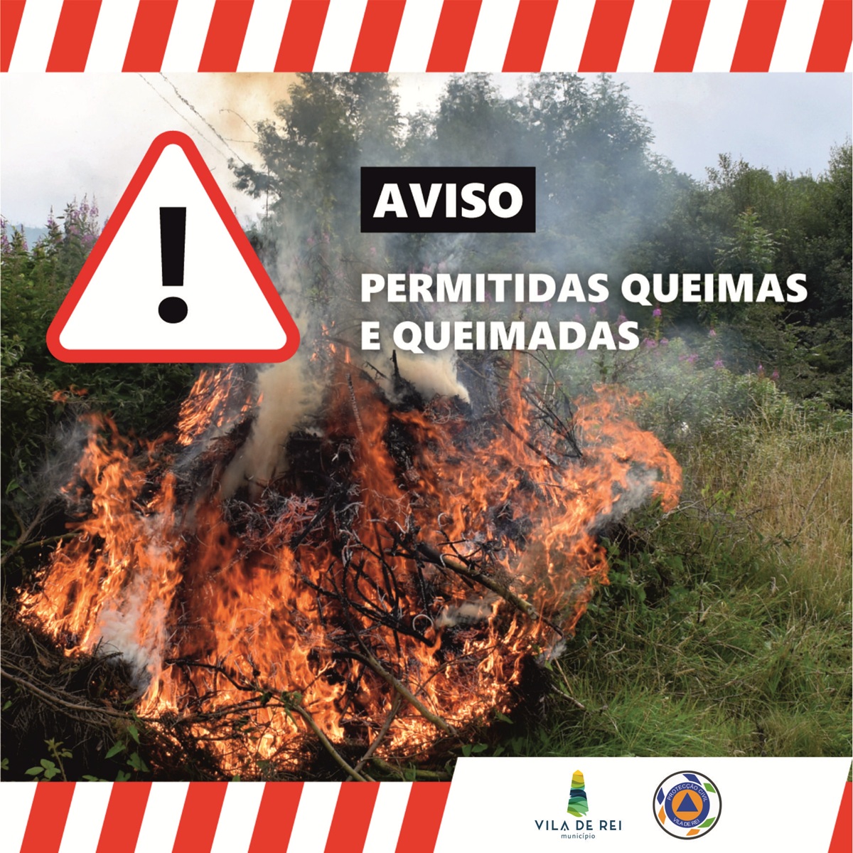 Queimas permitidas