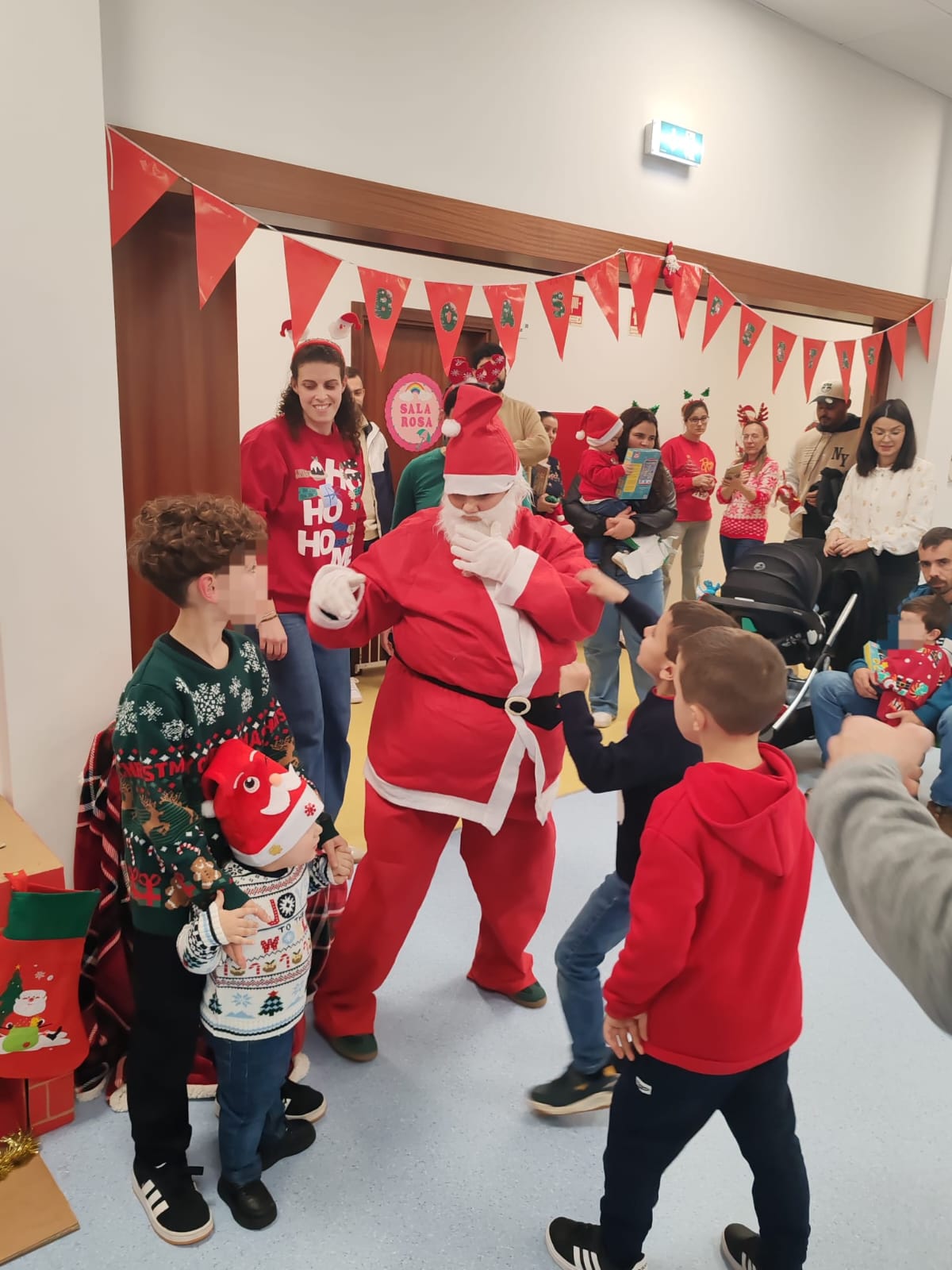 festa de natal creche