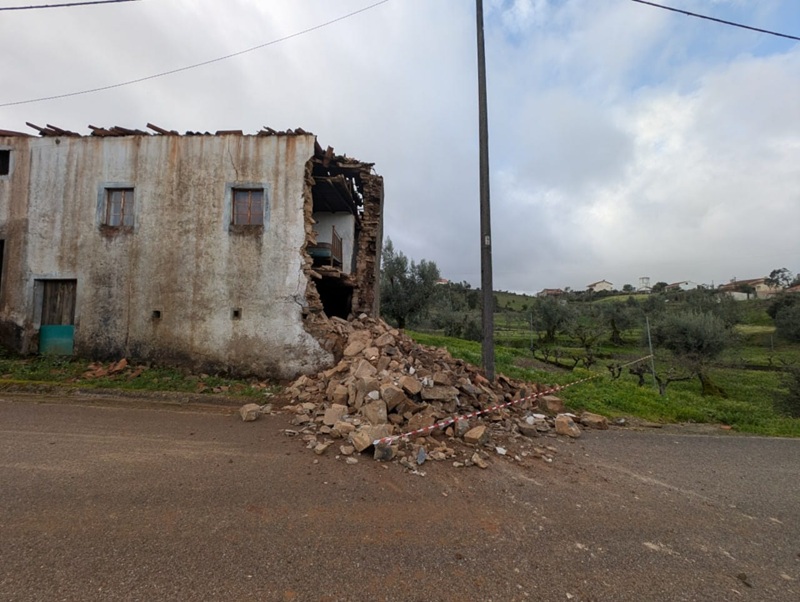 Efeitos da tempestade