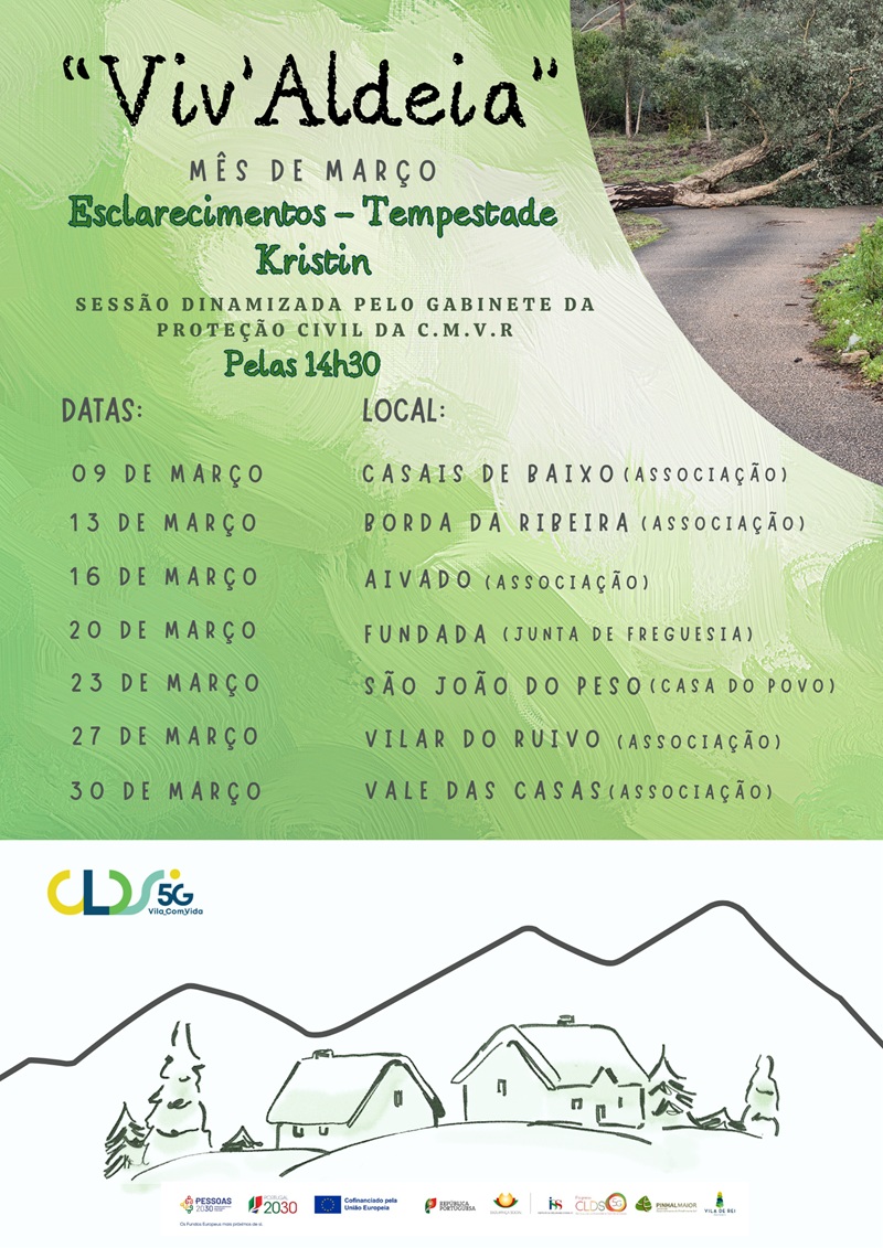 Cartaz da iniciativa