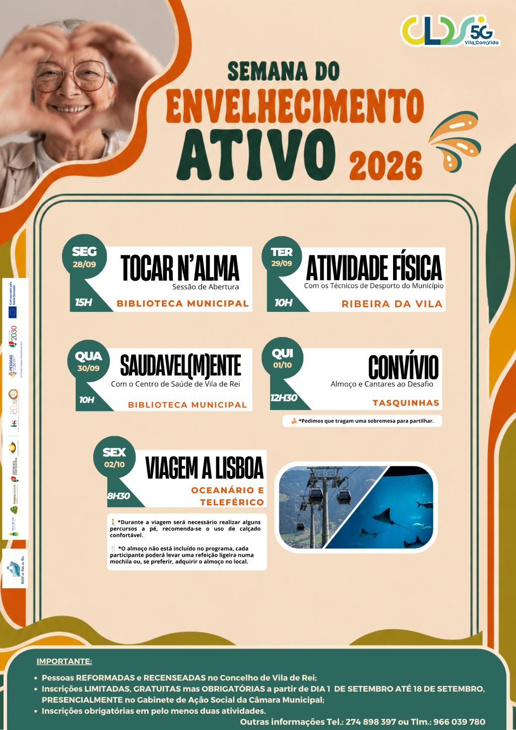 semana envelhecimento ativo 2026 CLDS 5G