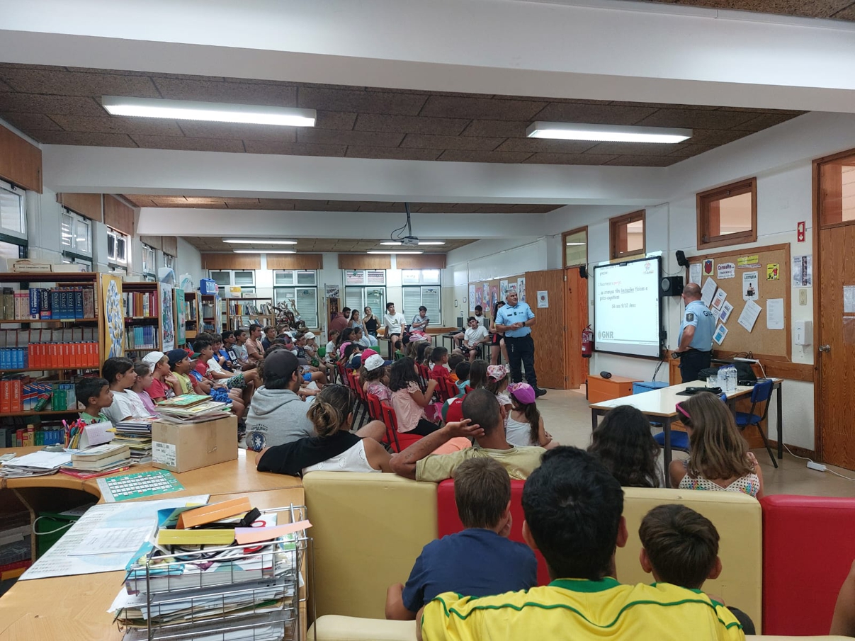 Sessão de prevenção de afogamentos