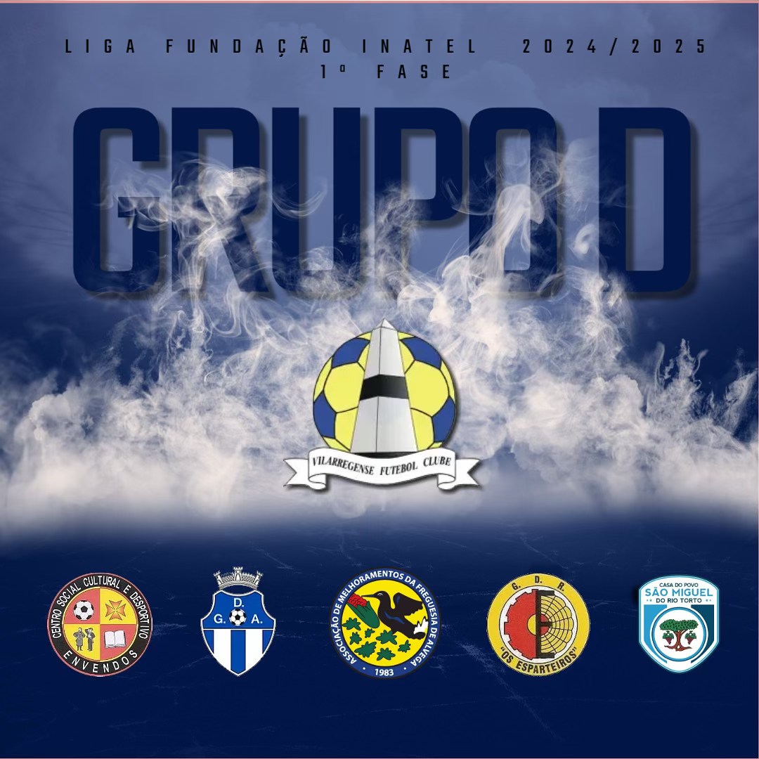 Vilarregense FC no Grupo D da Série 1 do Campeonato