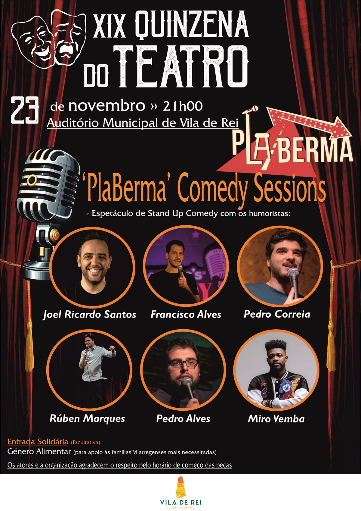 Espetáculo de Stand Up Comedy