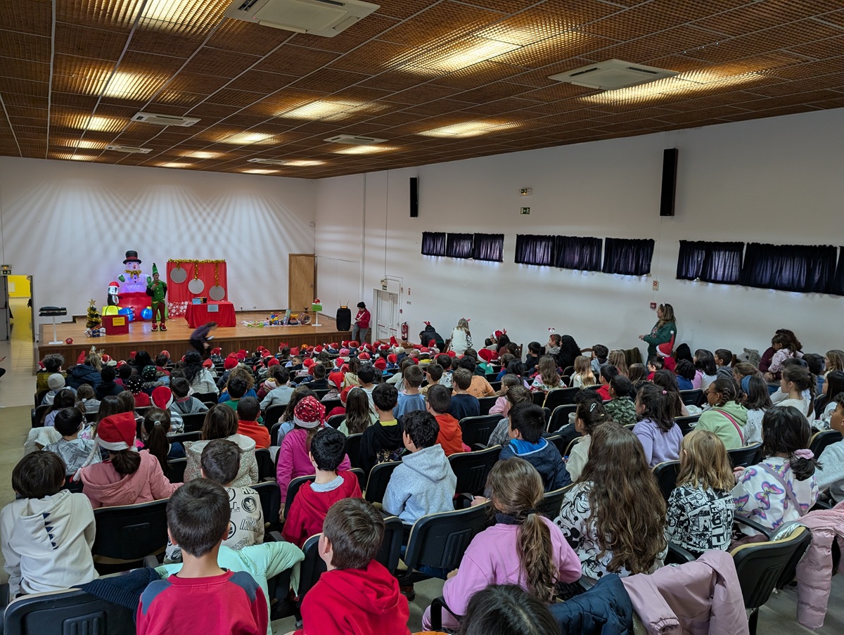 Festa de Natal no Auditório Municipal