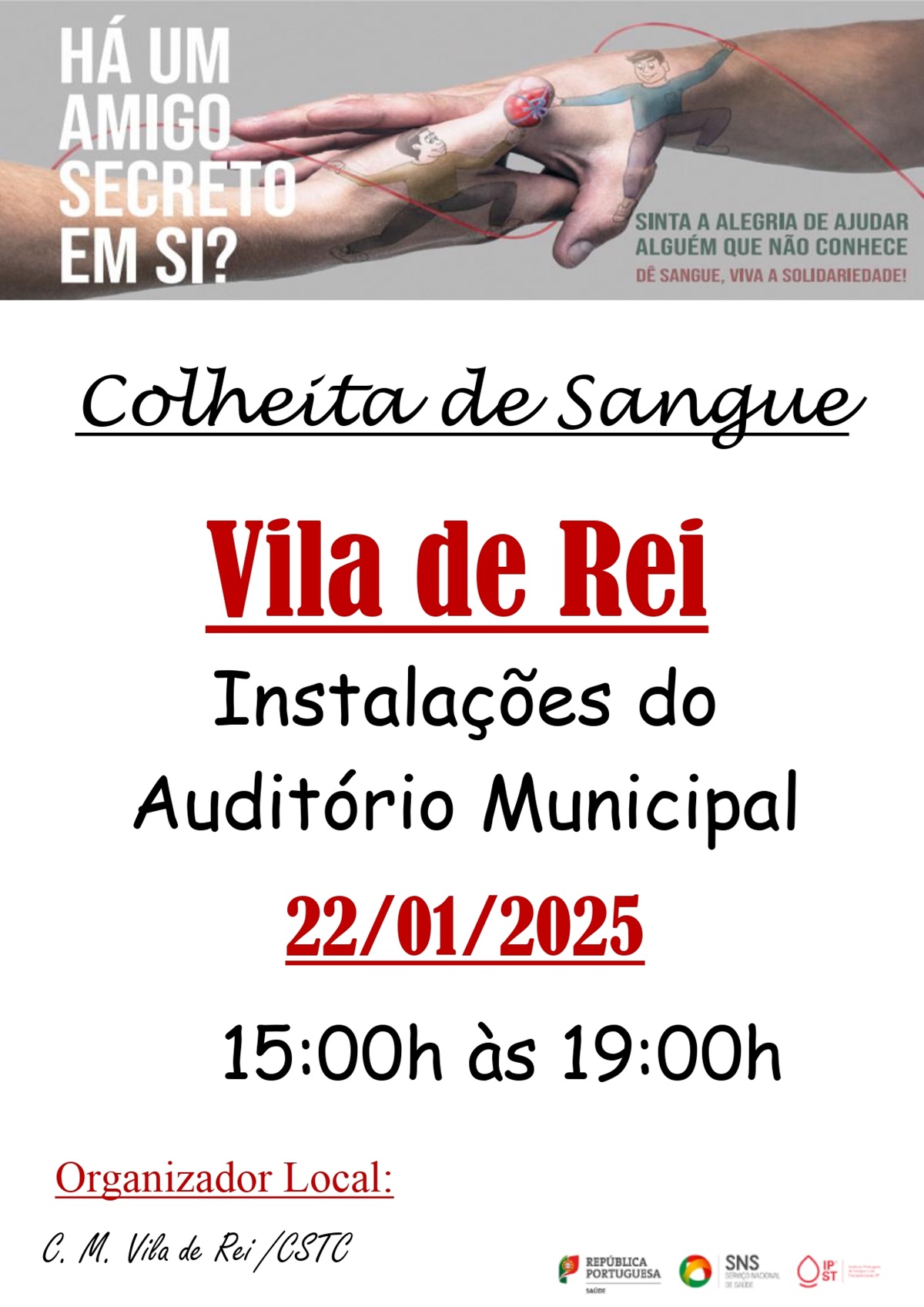 Cartaz da iniciativa