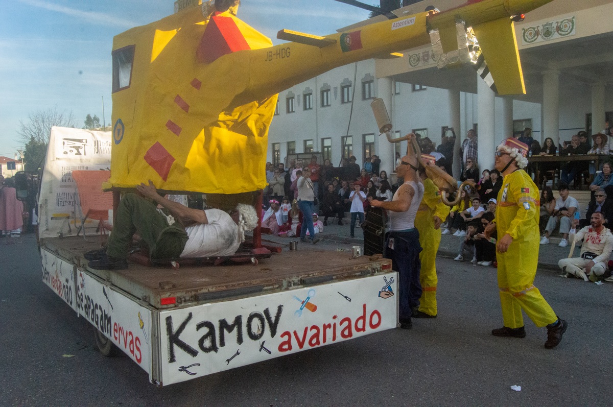 Desfile de Carnaval em Vila de Rei