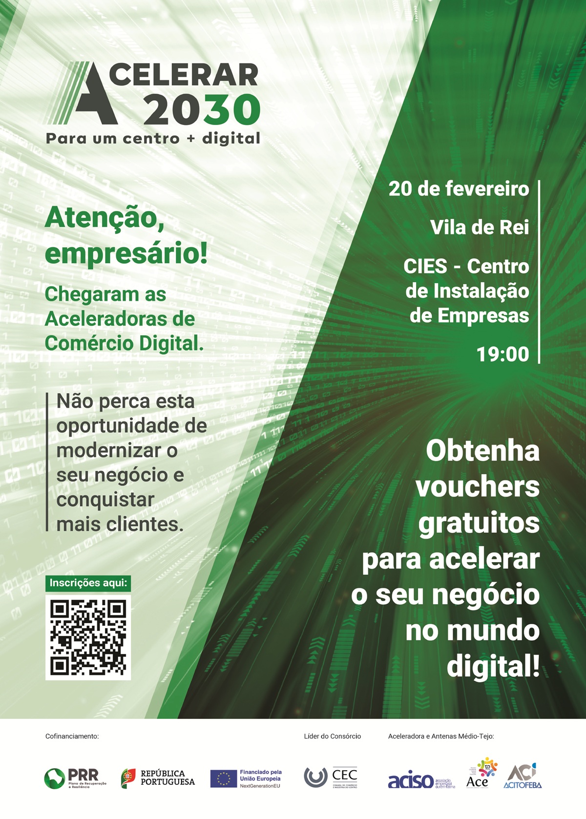 Cartaz da iniciativa