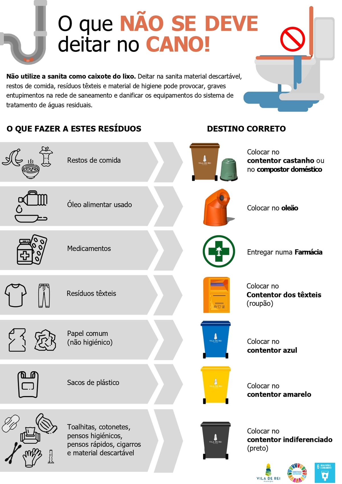 Folheto de divulgação