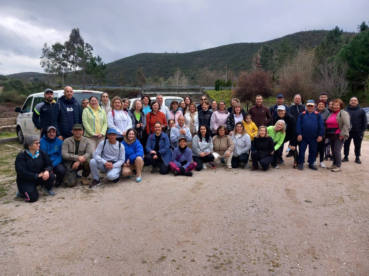 Grupo de caminhantes