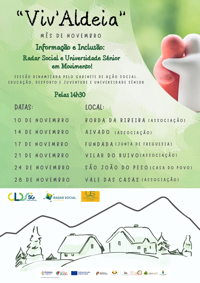 Calendário do mês de novembro