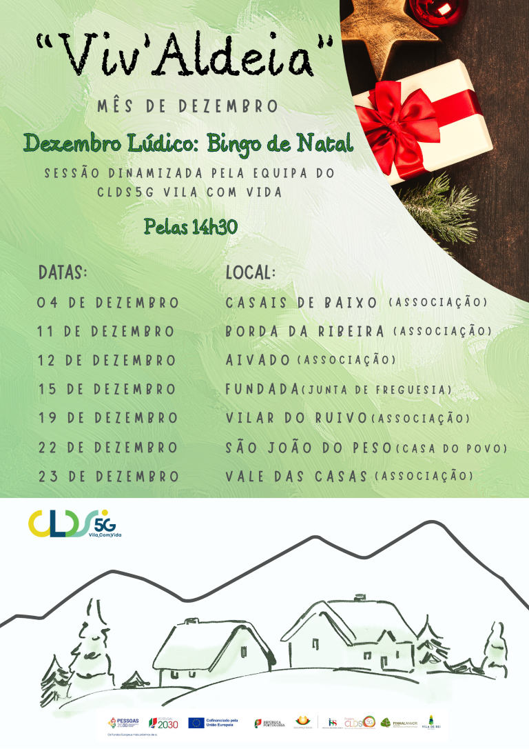 Bingo de natal vivaldeia