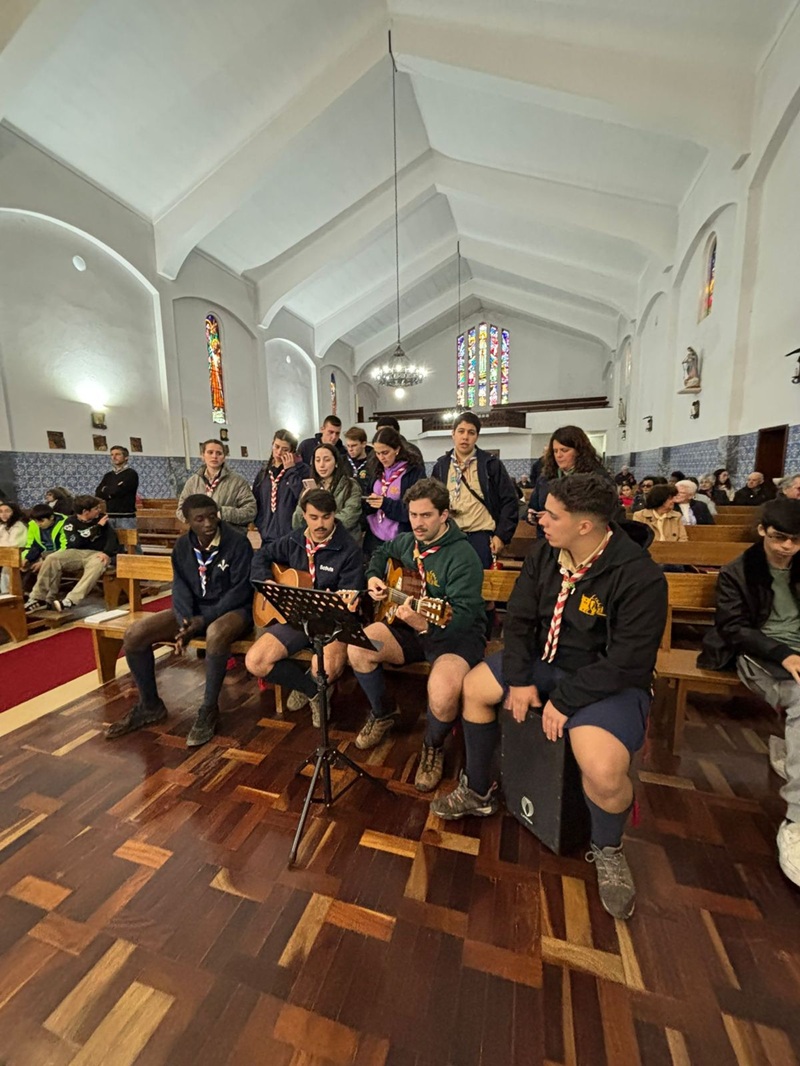 Escuteiros na Eucaristia