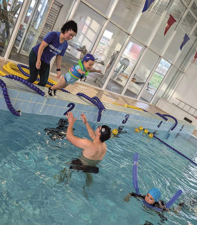 Dia do Pai na Piscina Coberta de Aprendizagem