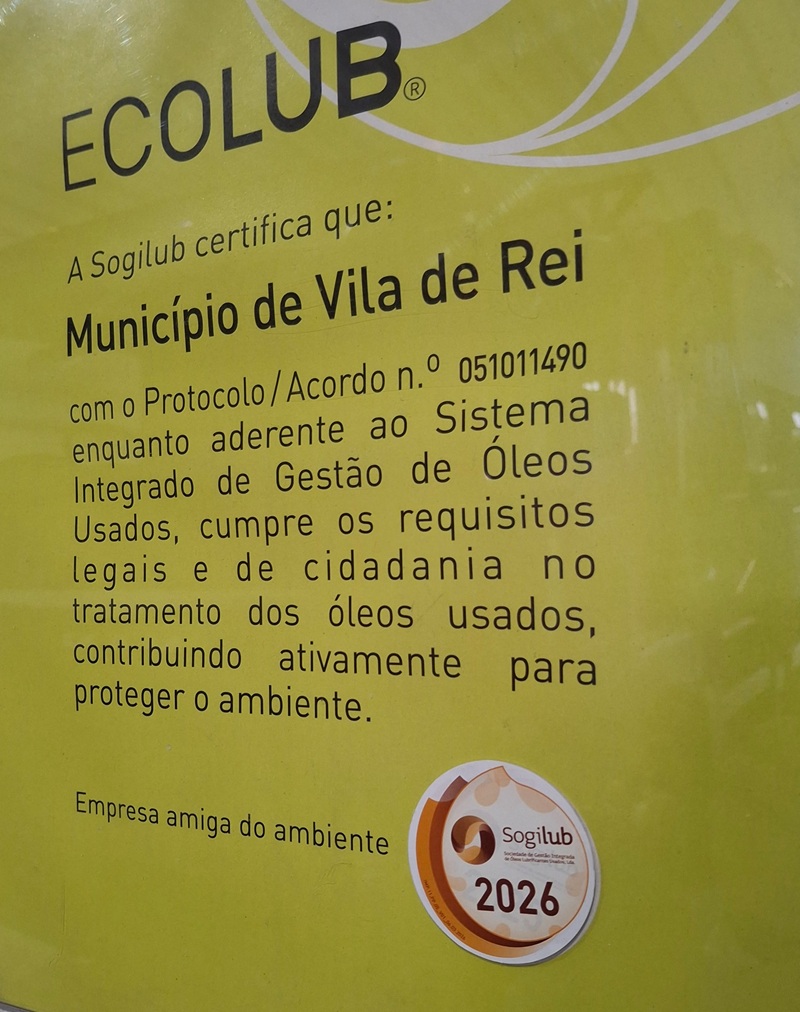 Certificado Ecolub