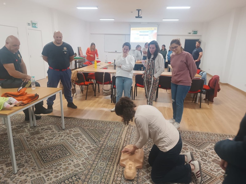 CLDS 5G organizou workshops de Suporte Básico de Vida Pediátrico