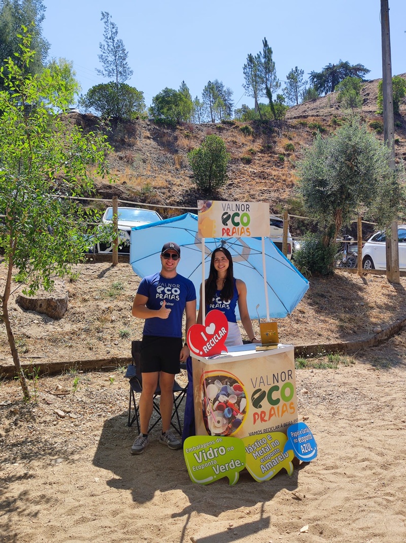 Praia Fluvial do Penedo Furado recebeu a atividade de educação ambiental “EcoPraias” da Valnor