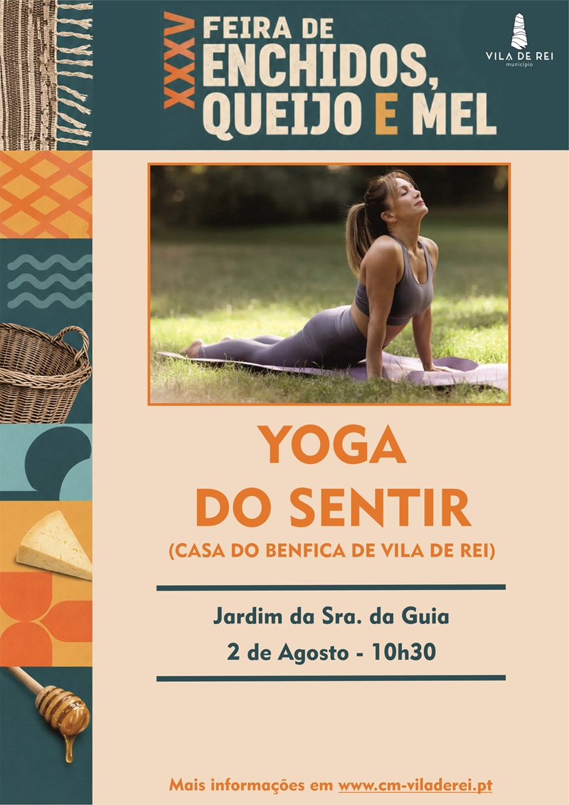 Casa do Benfica de Vila de Rei organiza aula aberta ‘Yoga do Sentir’