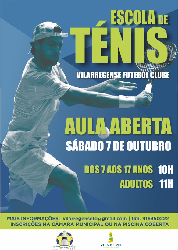 aula aberta tenis