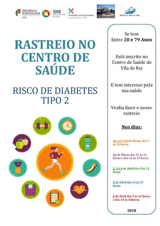 rastreios diabetes