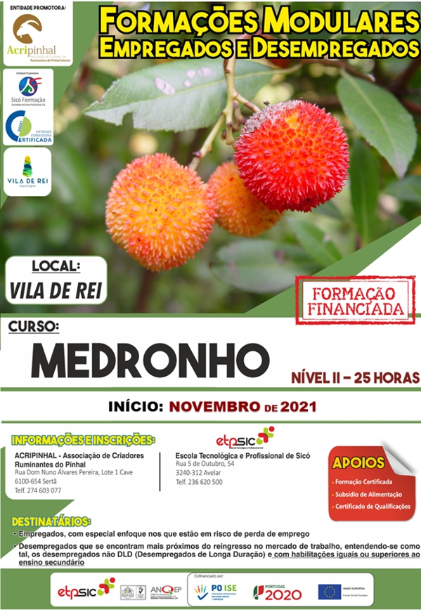 formacao medronho