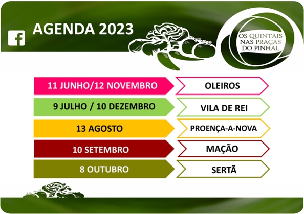 agenda quintais