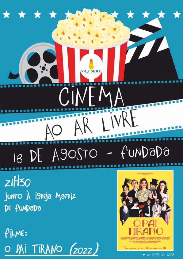 Fundada recebe sessão de Cinema ao Ar Livre