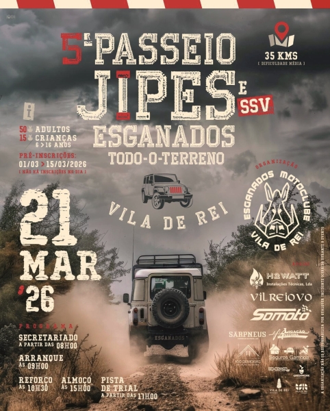 Passeio Todo-o-Terreno para Jipes