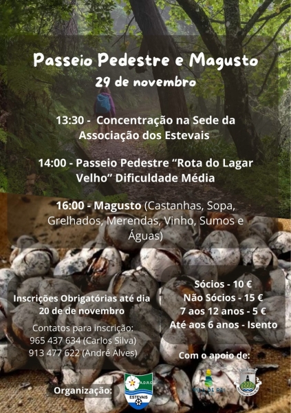 Passeio Pedestre ‘Rota do Lagar Velho’